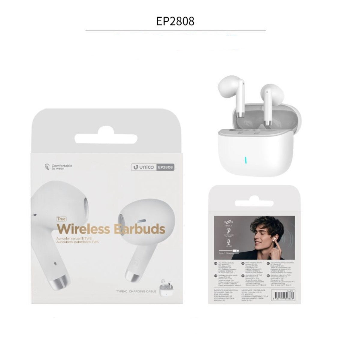 UNICO AURICULARE BLUETOOTH EP2808