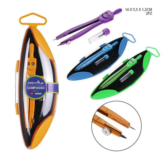 PRYMA compasso 16x5.5x1.2cm 2pz