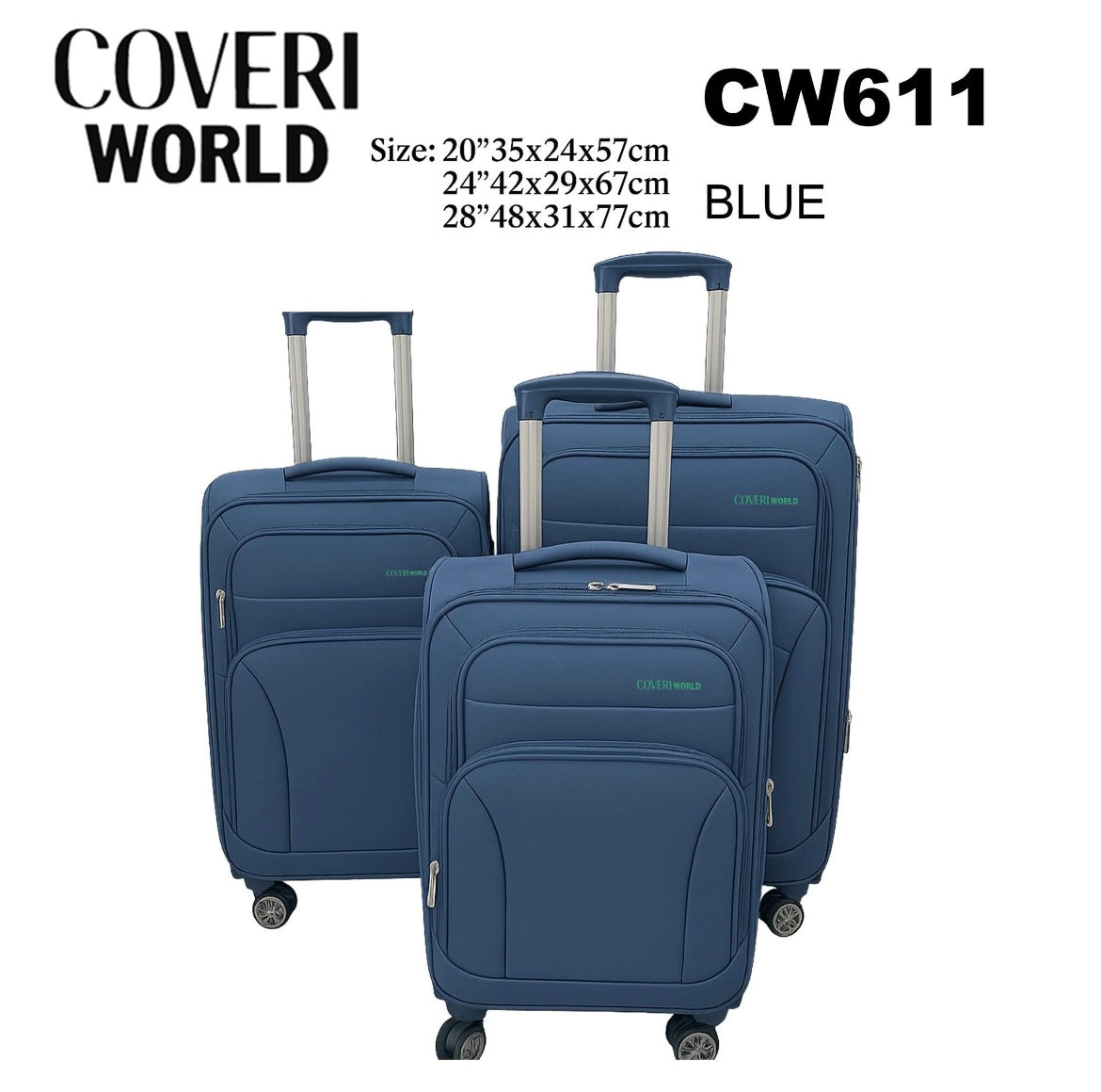 COVERI set trolley 3pz CW611