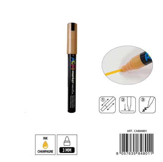 PRYMA marcatore acrilico 3mm N.117 champagne