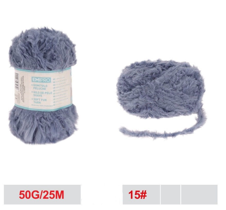 EMI gomitolo peluche 50g/25m 15#
