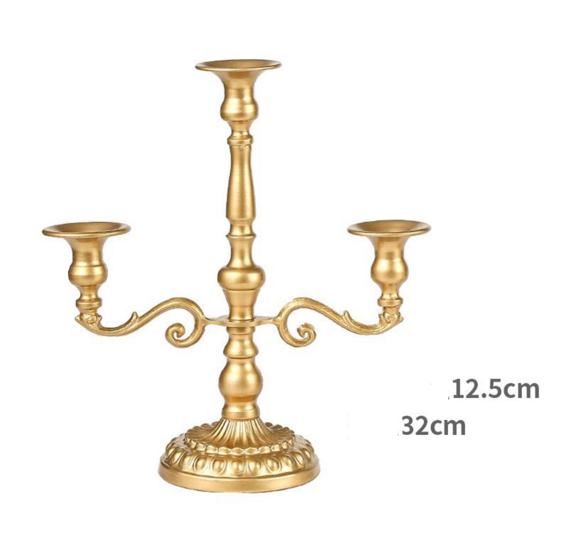 PORTA candela metallo 631671