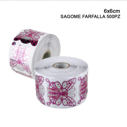 MELISSA sagome forma farfalla 500pz