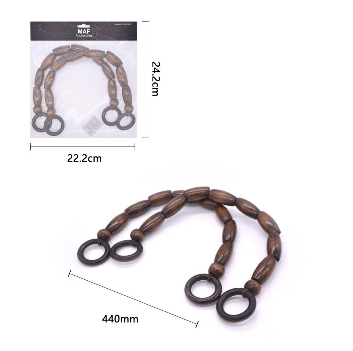 MANICO per borse 440mm
