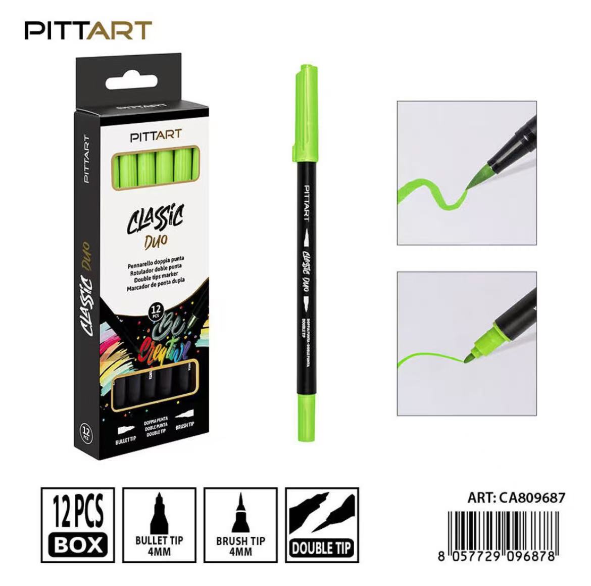 PRYMA PENNARELLO DUO D/PUNTA 025 GR.ABSINT