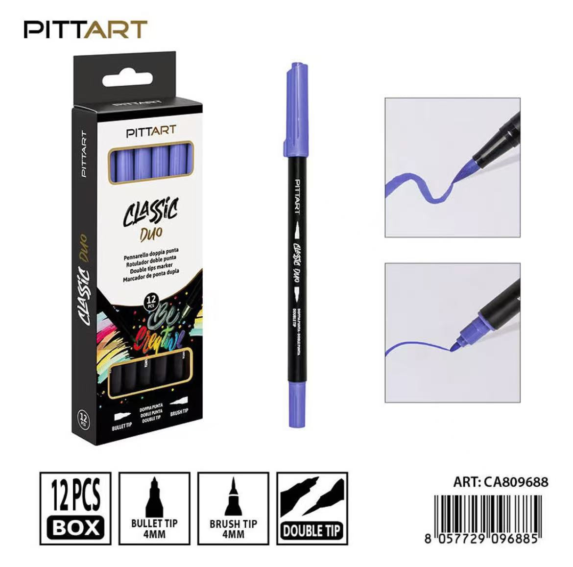 PRYMA PENNARELLO DUO D/PUNTA 026 VIOLET