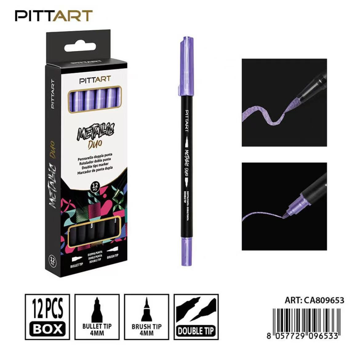 PRYMA PENNARELLO DUO D/PUNTA 069 PURPLE