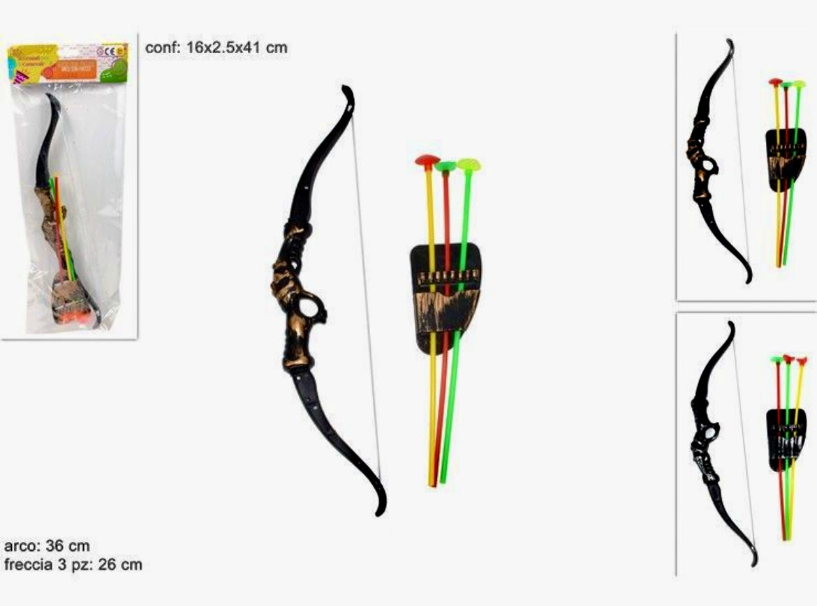 ARCO CON 3 FRECCE