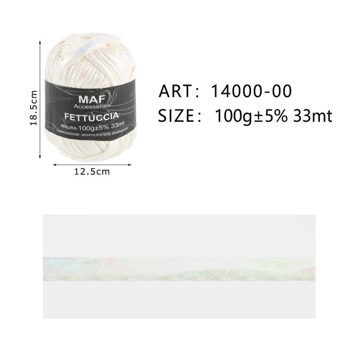 MAF FETTUCCIA 100G 33MT 14000-00