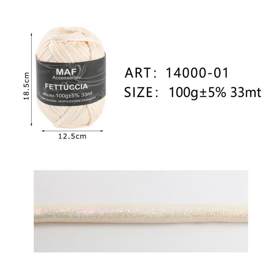 MAF FETTUCCIA 100G 33MT 14000-01