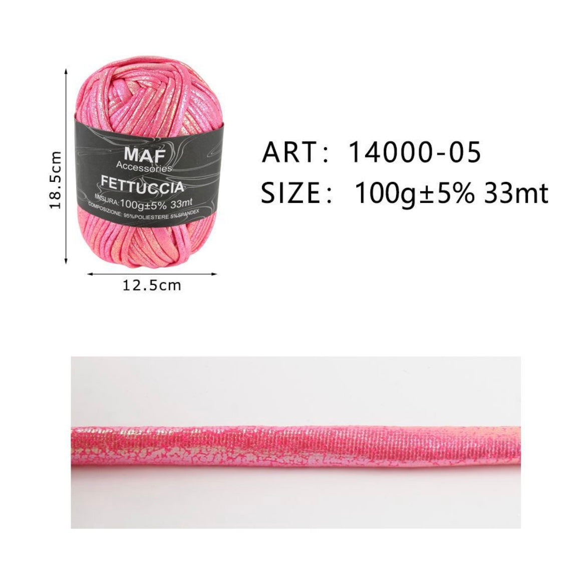 MAF FETTUCCIA 100G 33MT 14000-05