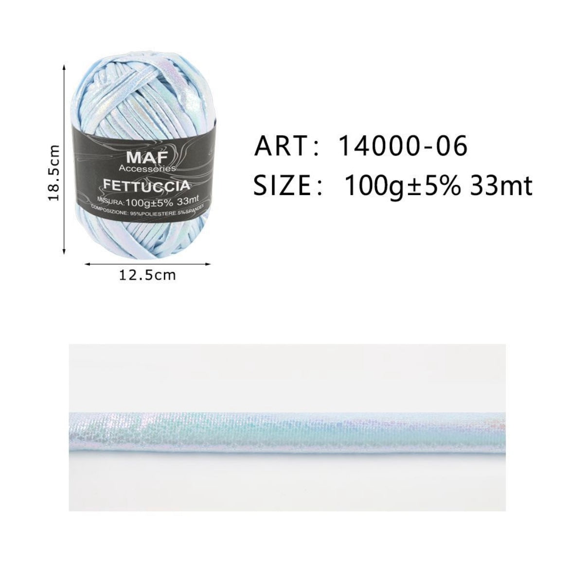 MAF FETTUCCIA 100G 33MT 14000-06