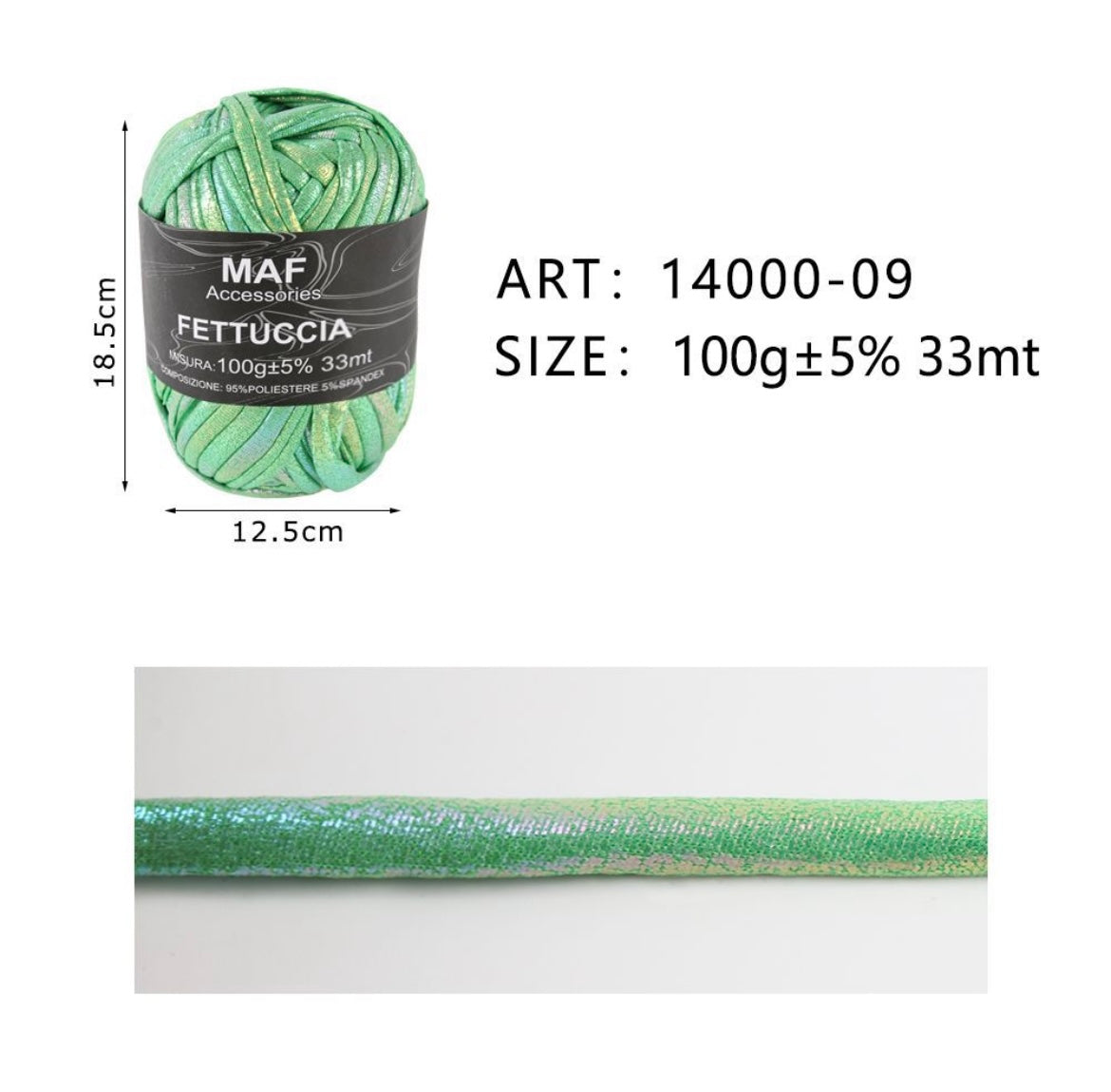MAF FETTUCCIA 100G 33MT 14000-09
