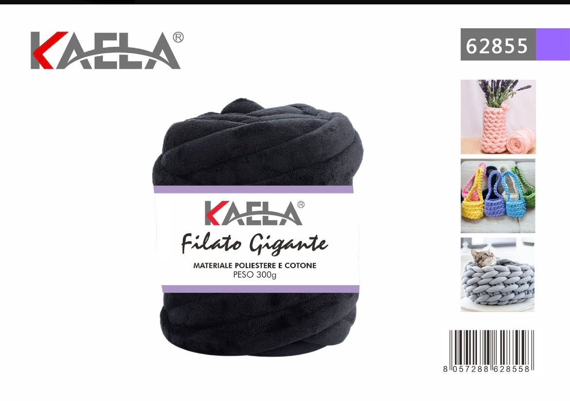 FILATO GIGANTE 300G NERO