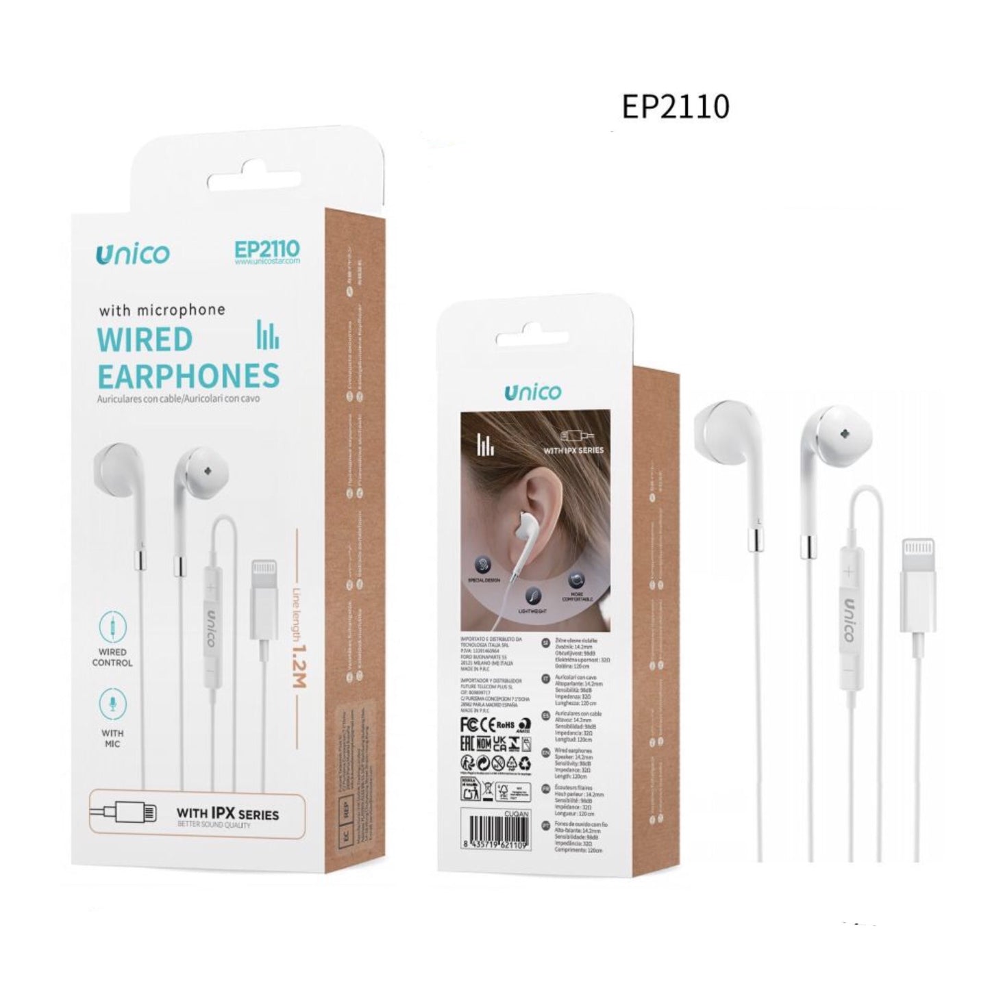 UNICO AURICOLARE EP2110