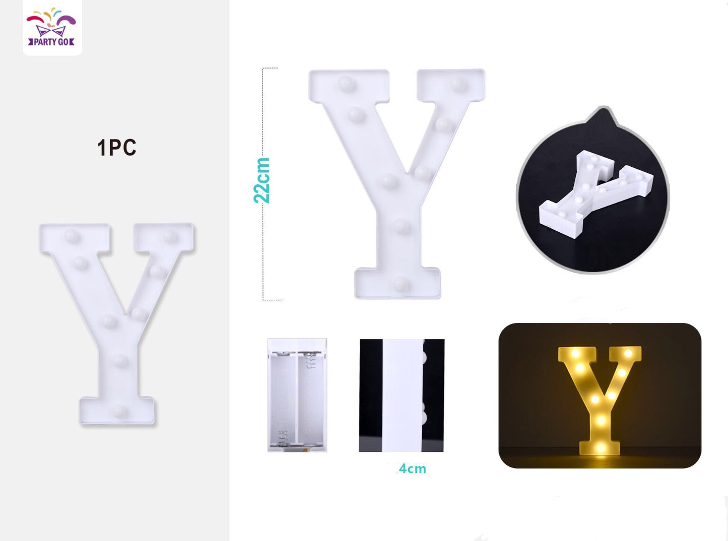 Lettera "Y" 22cm