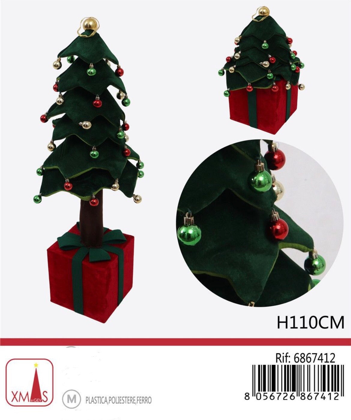 NATALIZIA alberobase regalo 110cm