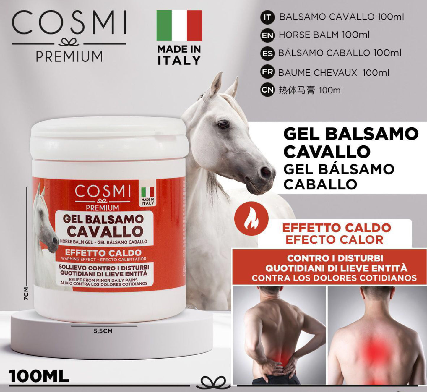 COSMI balsamo cavallo 100ml