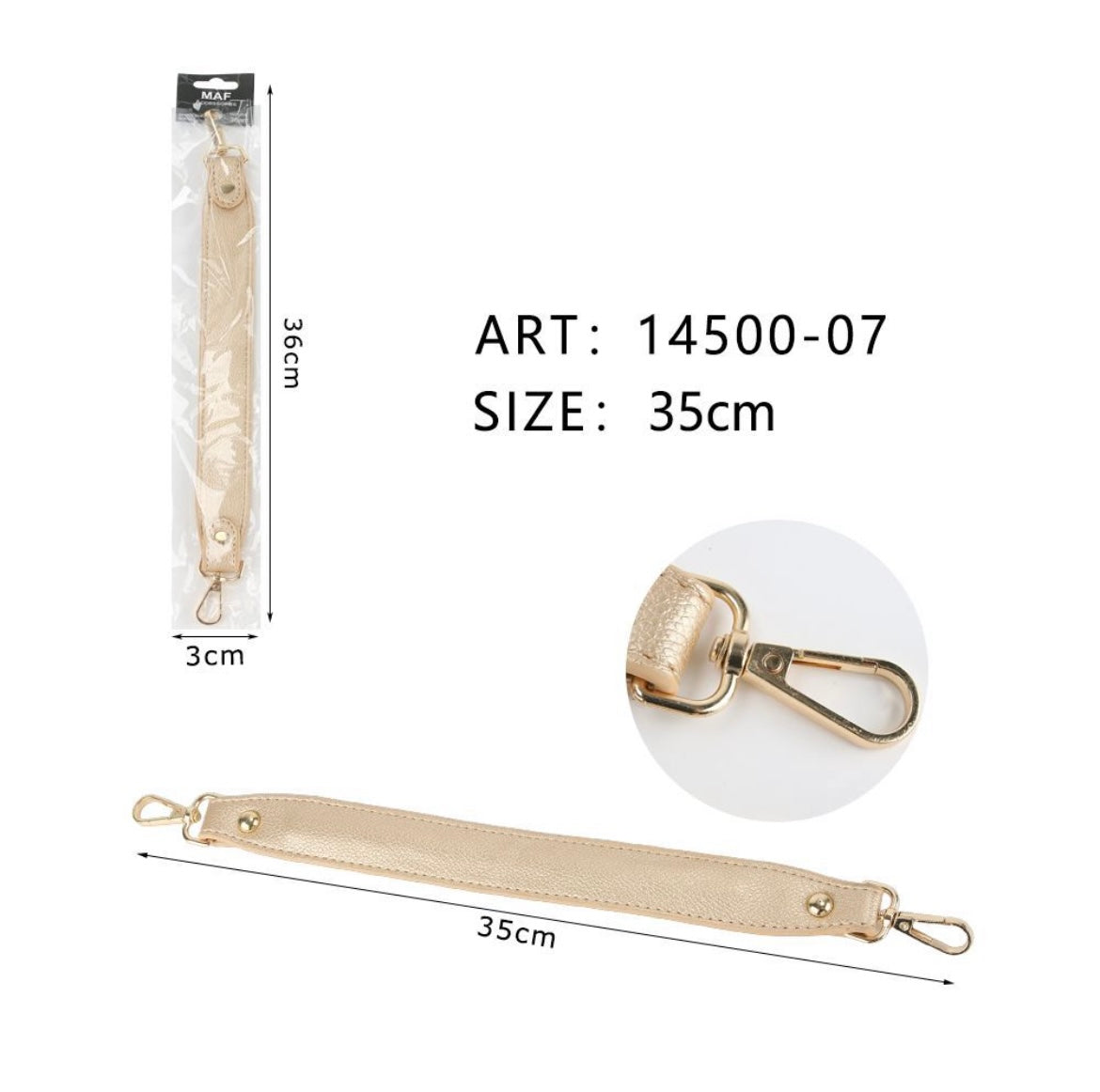 MANICO per borse 35cm ART.14500
