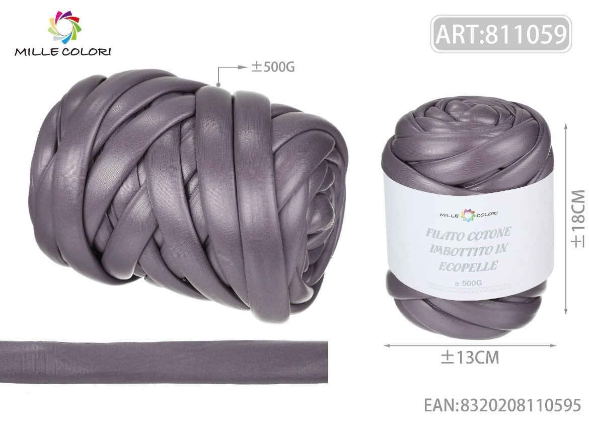 PREVENDITA FILATO ecopelle 500g lilla chiaro