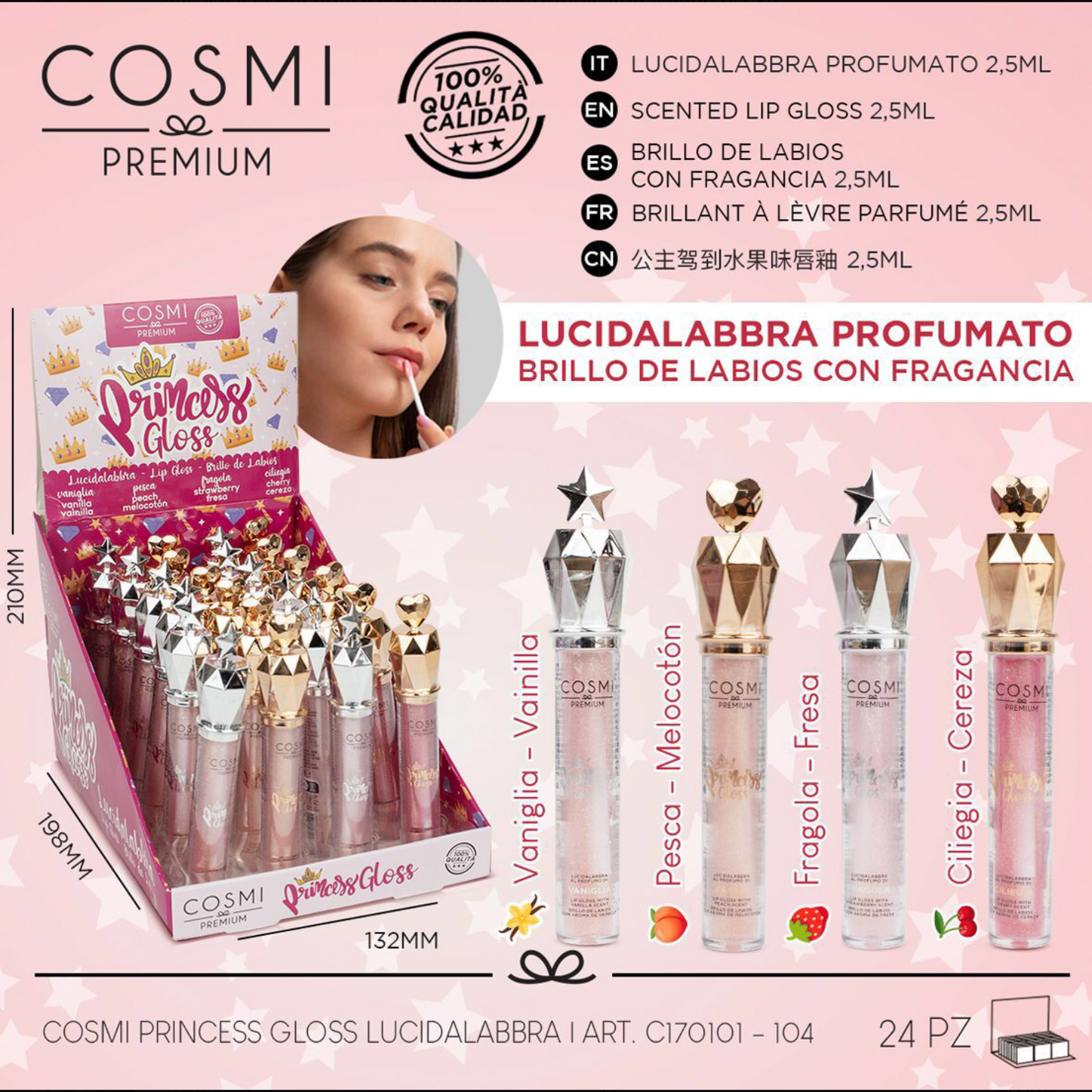 COSMI lucida labbra profumato 2,5ml