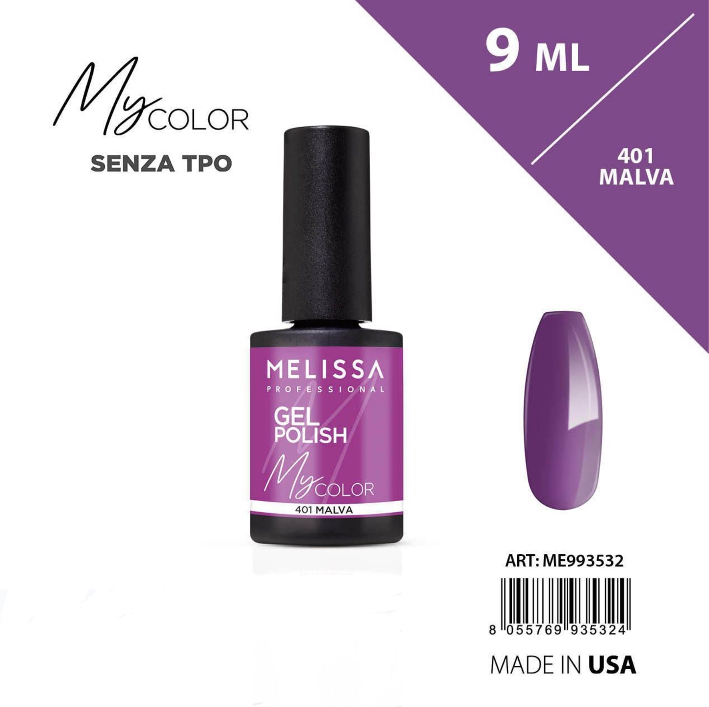 Melissa gel polish 7ml N.401