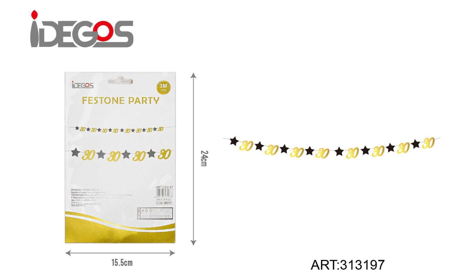 FESTONE party 30anni 3M