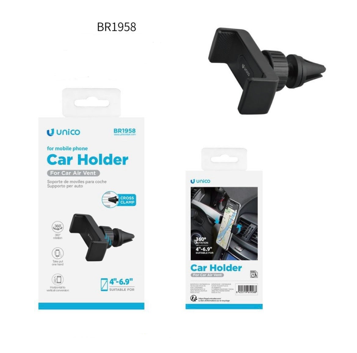 UNICOSTAFFA D''ARIA PER AUTO BR1958