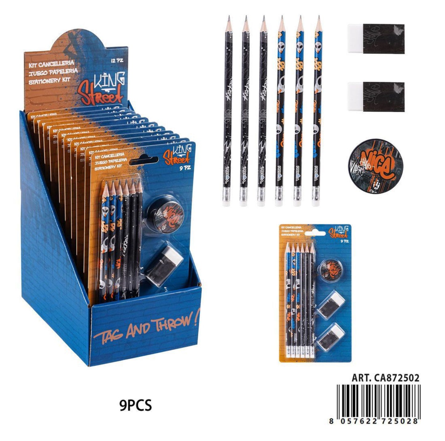 PRYMA L/street kit cancelleria 9pz