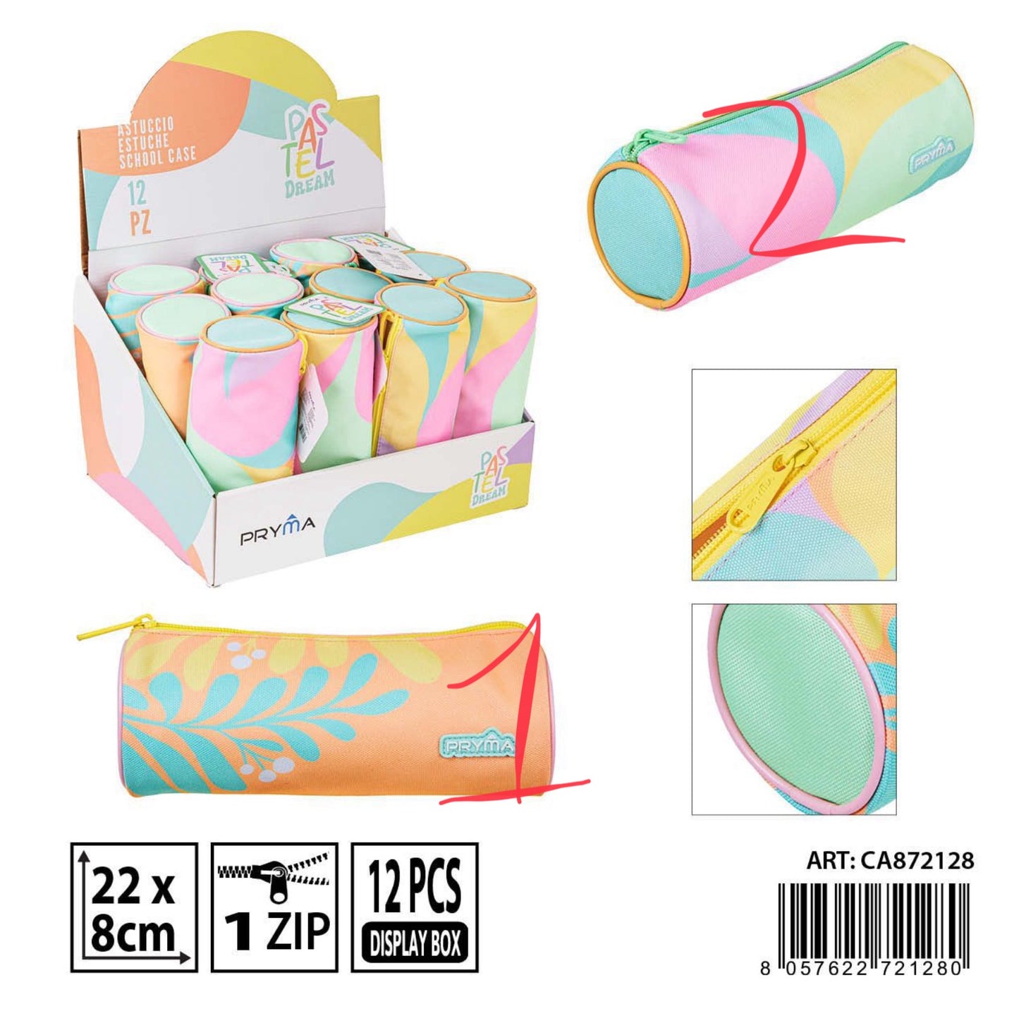 PRYMA p/dream astuccio tombolino 22x8cm