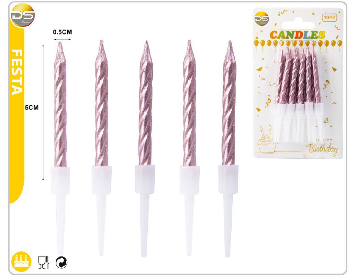 CANDELA 10pz 5,7cm