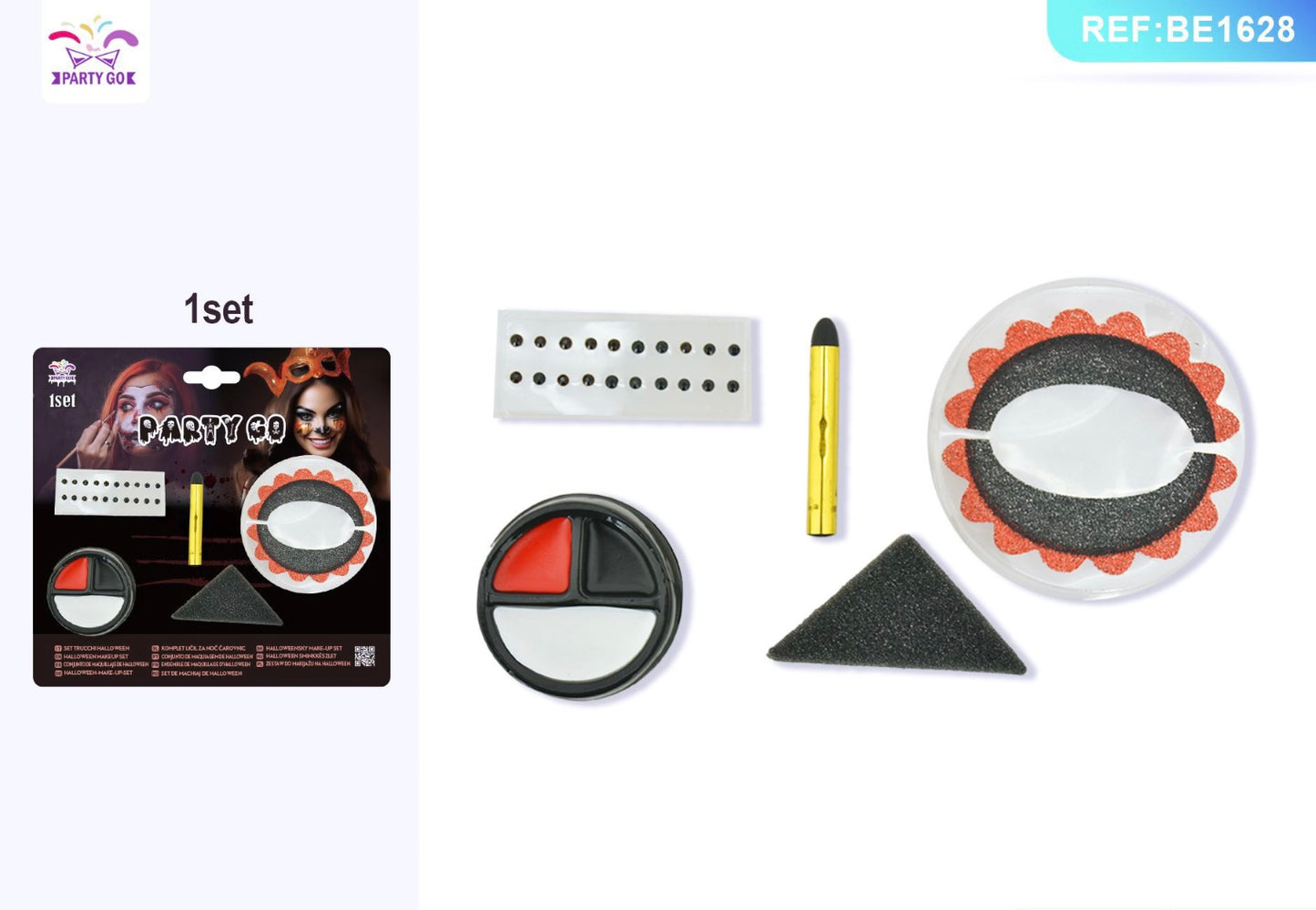 HALLOWEEN set cosmetici da morti trucco