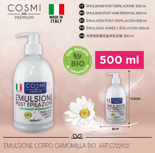 COSMI emulsione post depilazione camomilla