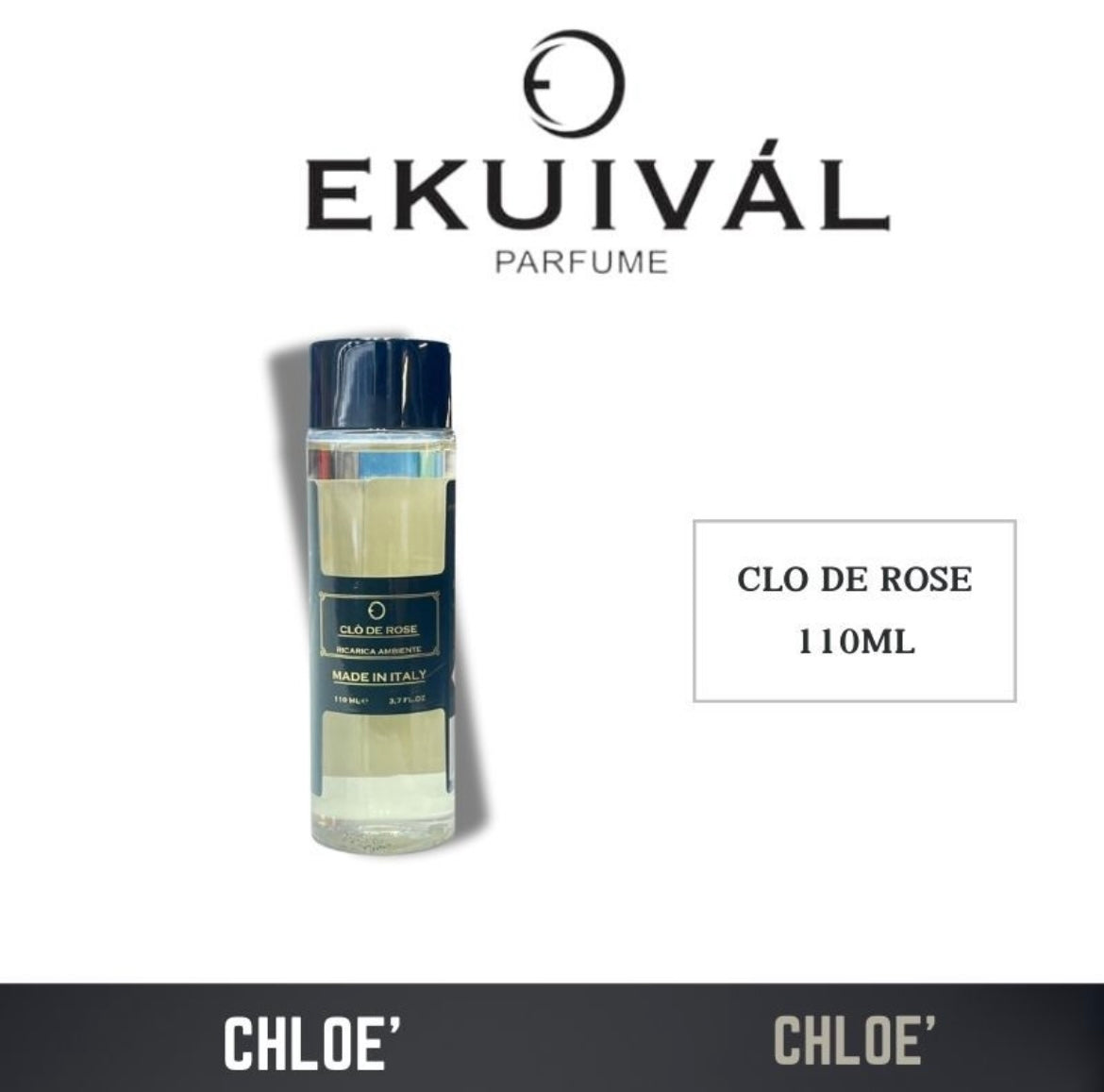 RICARICA ambiente 110ml CLO DE ROSE