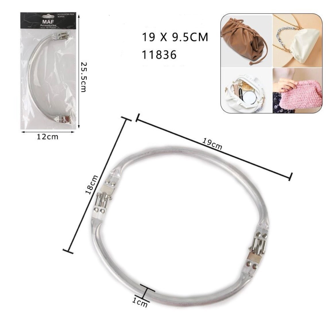 CLUTCH chiusura 19x9,5cm ART:11836