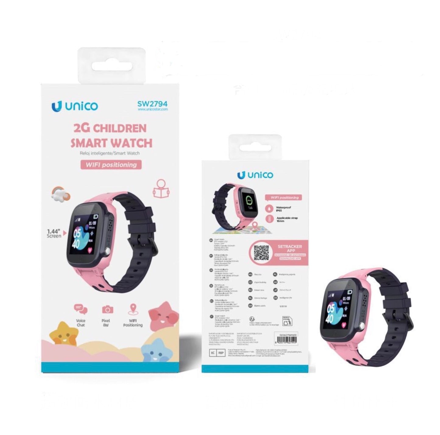 UNICO 2G children Smart Watch rosa SW2794