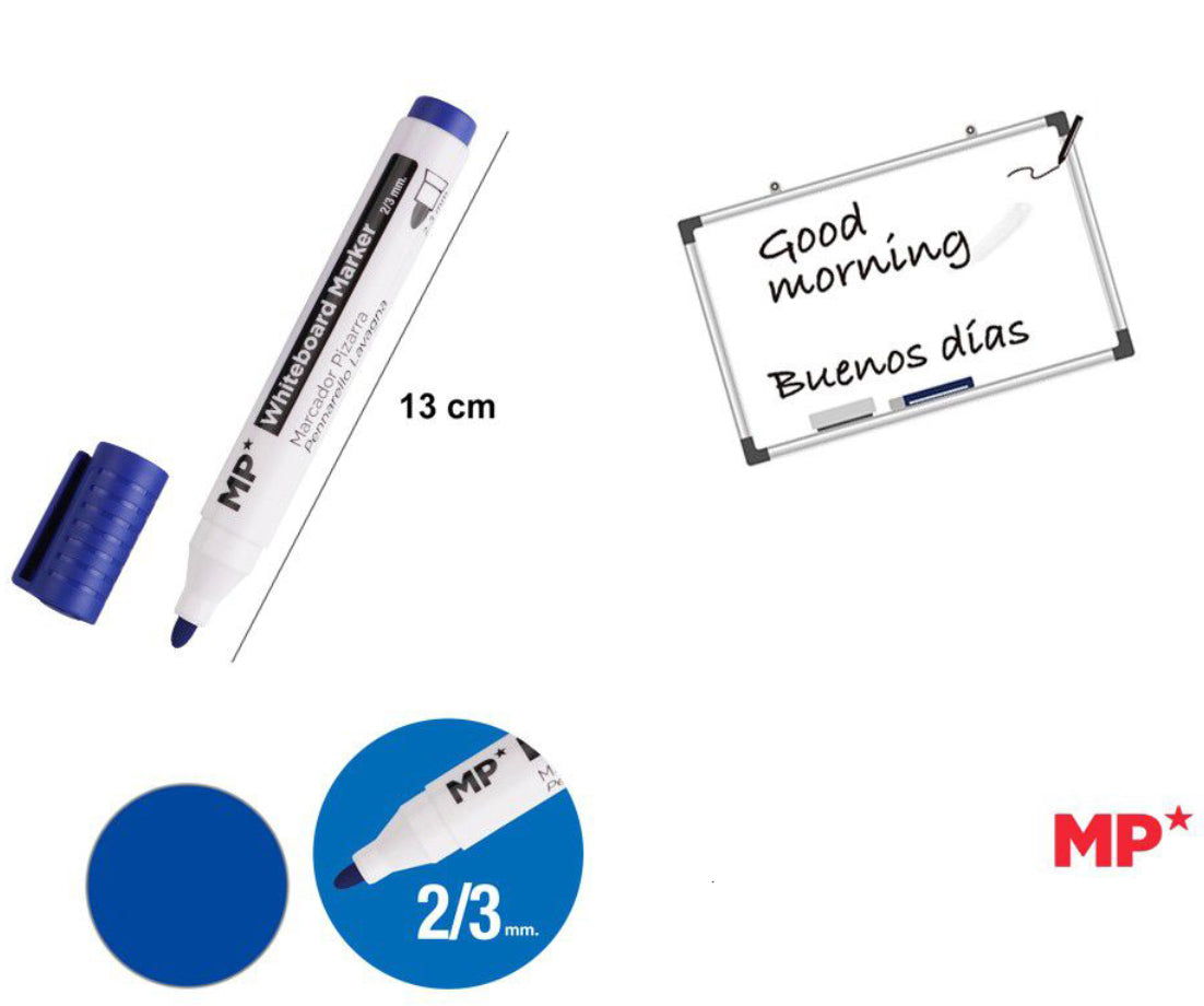 MP Pennarello lavagna 2/3mm blu