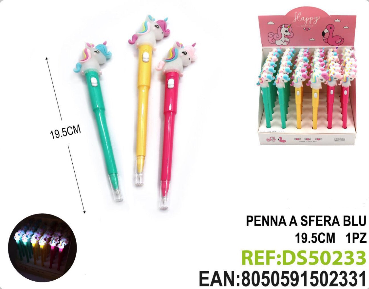 PENNA a sfera blu