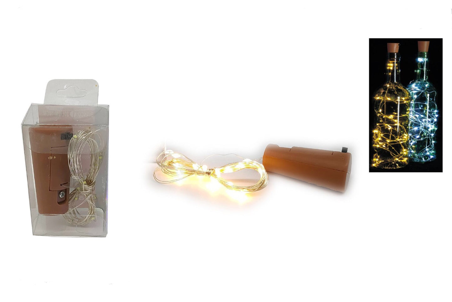 NATAlIZIA 20LED 2metri luce caldo