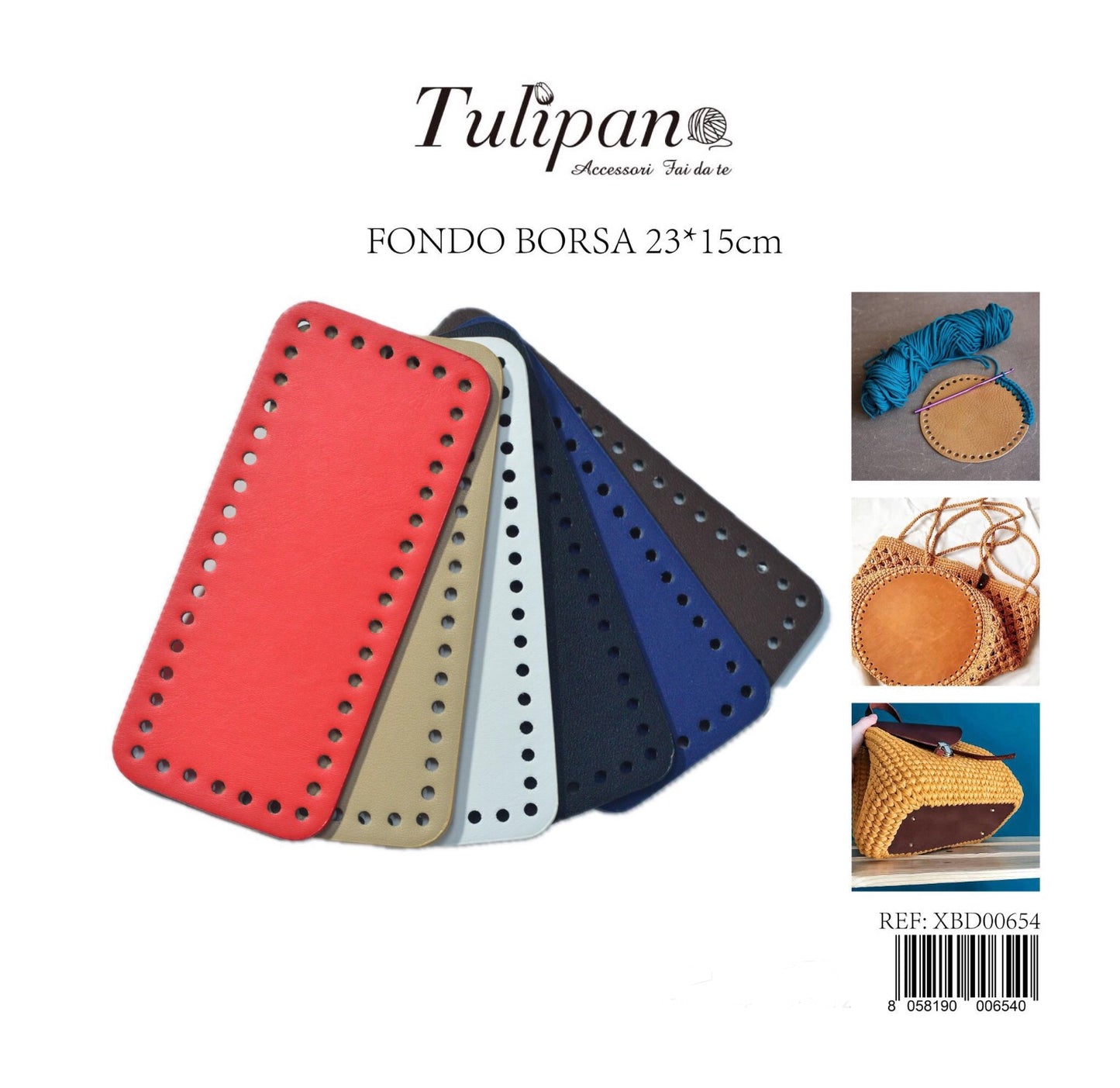 FONDO borsa 23x15cm
