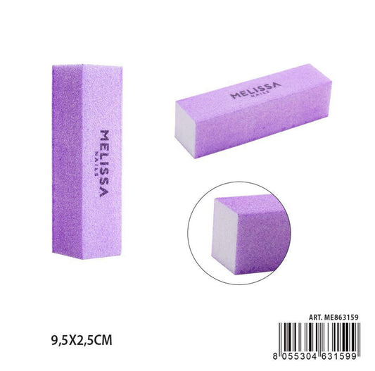 MELISSA buffer per unghie  9,5x2,5cm viola