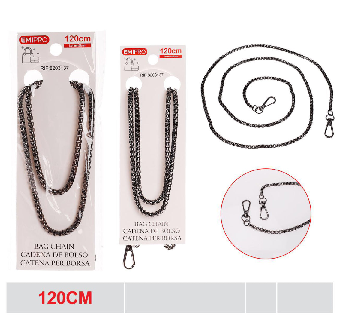 EMI catena borsa 120cm 3x4x5mm