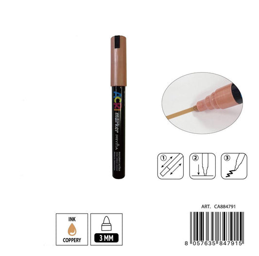 PRYMA marcatore acrilico 3mm N.120 rame