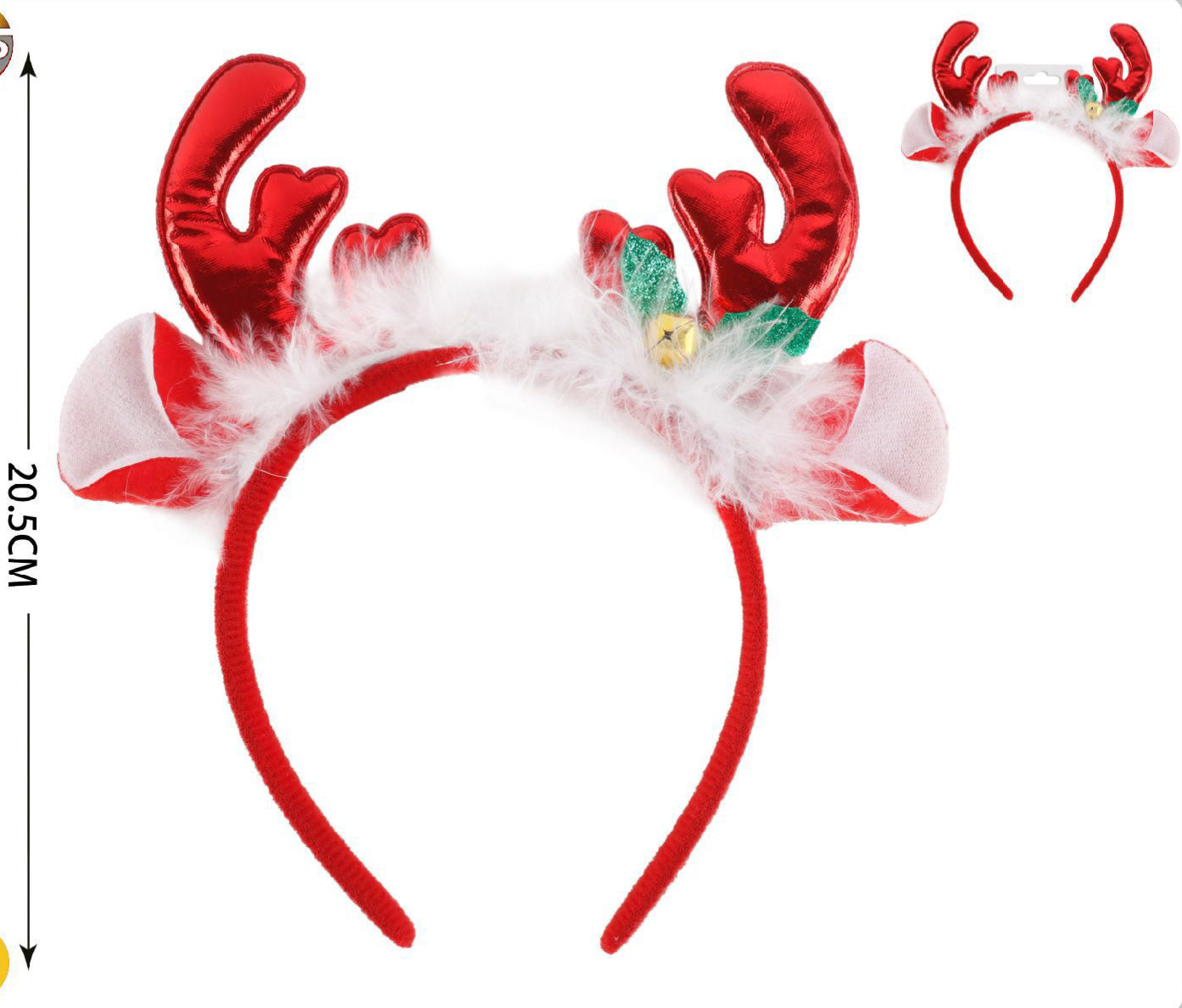 NATALIZIA cerchietto natalizio 20,5cm