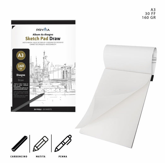 PRYMA album disegno A3 30f 160g
