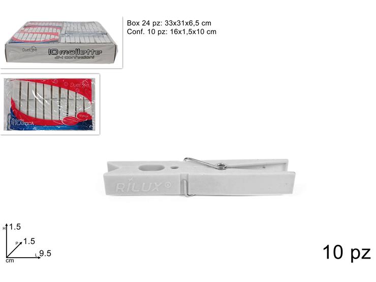 MOLLETTA BIANCA 10PZ