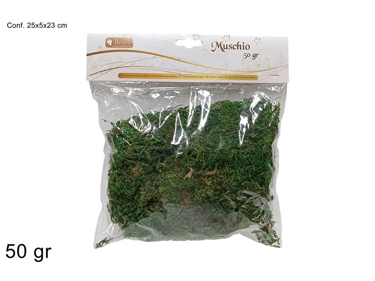 NATALIZIA muschio artificiale 50gr