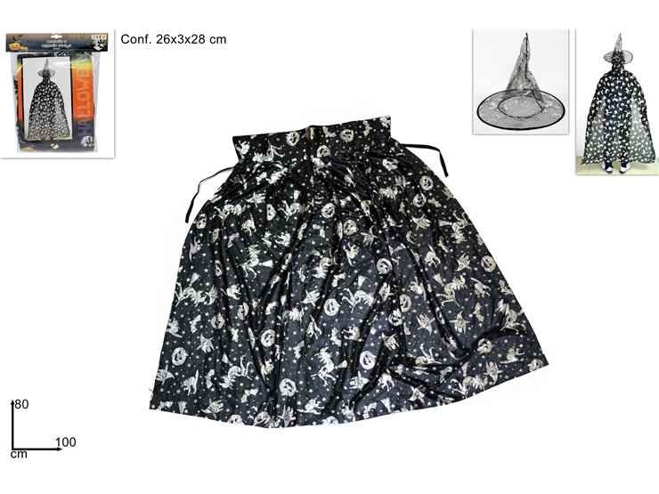MANTELLO E CAPPELLO STRAEGA BAMBINO