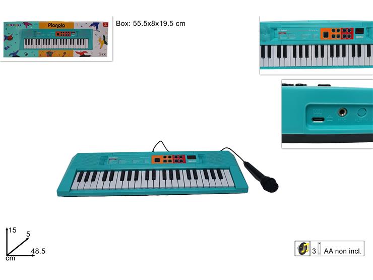 PIANOLA ELETTRONICA A BATTERIA