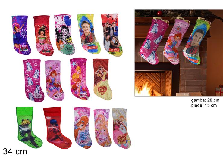NATALIA calza personaggi bimba 34cm